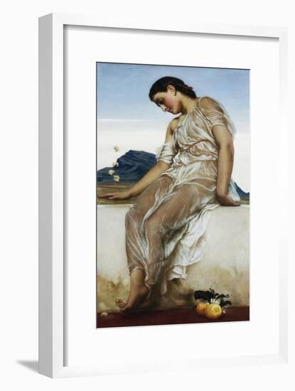 The Knucklebone Player-Frederick Leighton-Framed Giclee Print