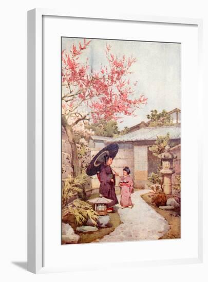 The Kobai Plum Blossom-Ella Du Cane-Framed Giclee Print