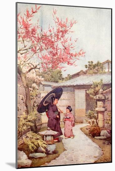 The Kobai Plum Blossom-Ella Du Cane-Mounted Giclee Print