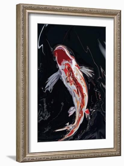 The Koi-Rabi Khan-Framed Art Print