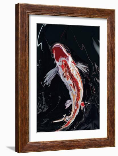 The Koi-Rabi Khan-Framed Art Print