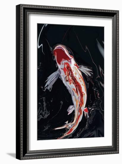 The Koi-Rabi Khan-Framed Art Print