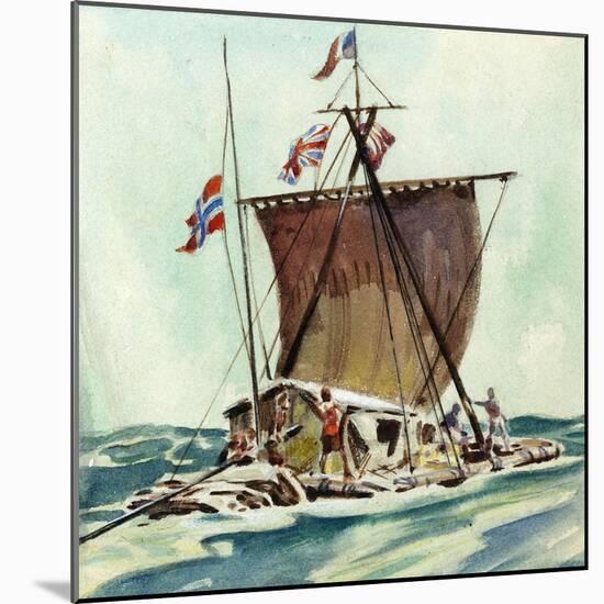 The Kon-Tiki-English School-Mounted Giclee Print