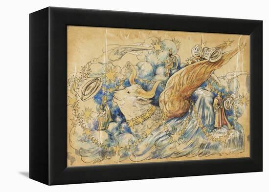 The Koran 1910 New Orleans Float Designs-Jennie Wilde-Framed Premier Image Canvas