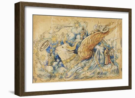 The Koran 1910 New Orleans Float Designs-Jennie Wilde-Framed Giclee Print