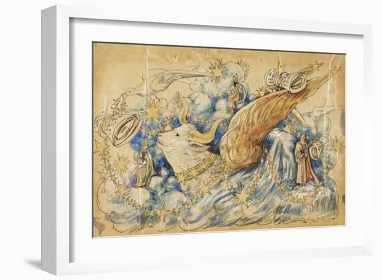 The Koran 1910 New Orleans Float Designs-Jennie Wilde-Framed Giclee Print