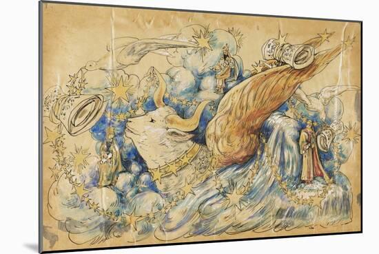 The Koran 1910 New Orleans Float Designs-Jennie Wilde-Mounted Giclee Print