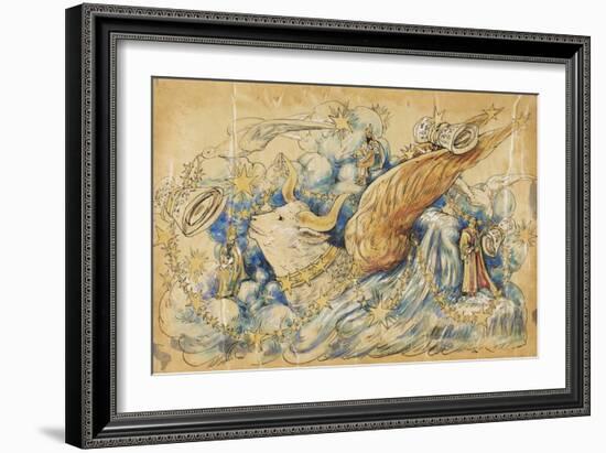 The Koran 1910 New Orleans Float Designs-Jennie Wilde-Framed Giclee Print