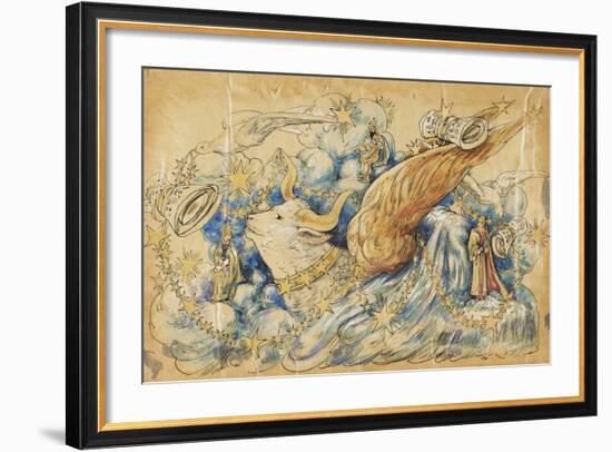 The Koran 1910 New Orleans Float Designs-Jennie Wilde-Framed Giclee Print