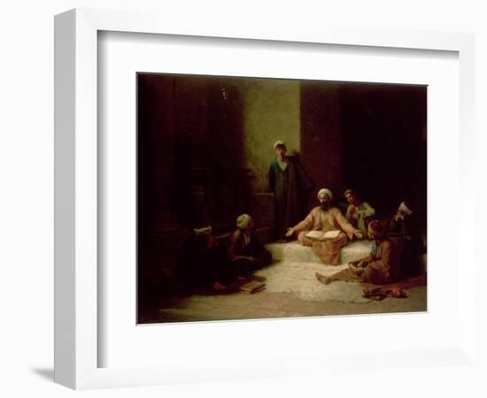 The Koran School, 1905-Ludwig Deutsch-Framed Giclee Print