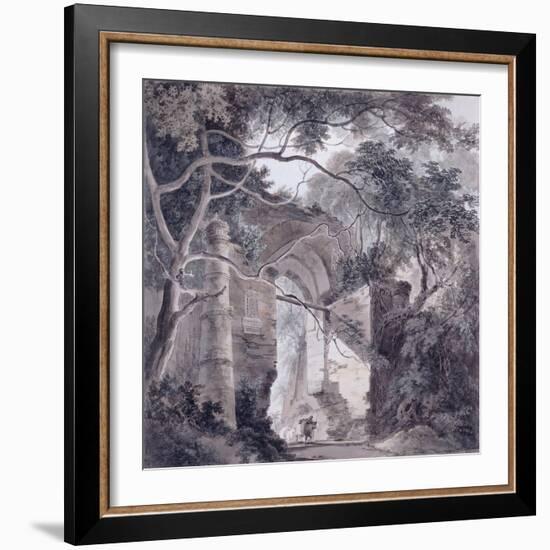 The Kotwali Gate, Gaur, Bengal-Thomas & William Daniell-Framed Giclee Print