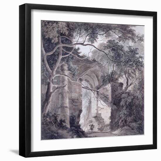 The Kotwali Gate, Gaur, Bengal-Thomas & William Daniell-Framed Giclee Print