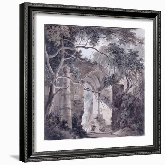 The Kotwali Gate, Gaur, Bengal-Thomas & William Daniell-Framed Giclee Print