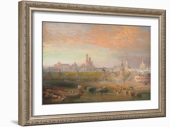 The Kremlin, Moscow-John Cooke Bourne-Framed Giclee Print