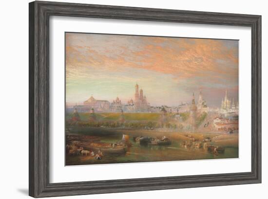 The Kremlin, Moscow-John Cooke Bourne-Framed Giclee Print