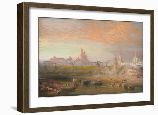 The Kremlin, Moscow-John Cooke Bourne-Framed Giclee Print