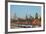 The Kremlin Wall and the Business Center, Moscow, Russia, Europe-Bruno Morandi-Framed Photographic Print