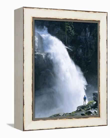 The Krimml Falls, Salzburg, Austria, Europe-Ruth Tomlinson-Framed Premier Image Canvas