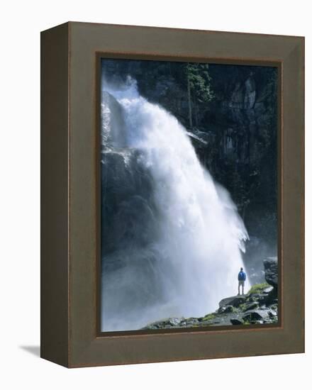 The Krimml Falls, Salzburg, Austria, Europe-Ruth Tomlinson-Framed Premier Image Canvas