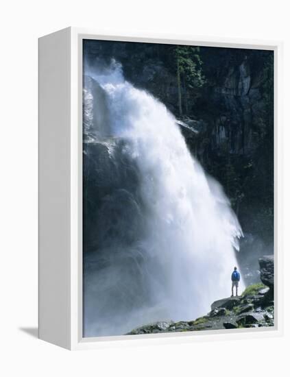 The Krimml Falls, Salzburg, Austria, Europe-Ruth Tomlinson-Framed Premier Image Canvas