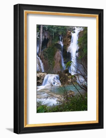 The Kuang Si Waterfalls Just Outside of Luang Prabang, Laos-Micah Wright-Framed Photographic Print