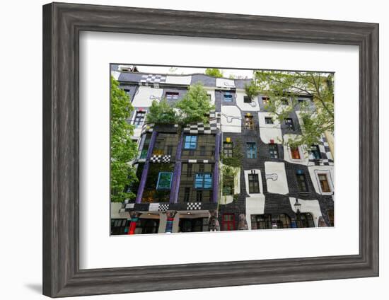 The KunstHaus Wien, a museum in Vienna, Austria-Carlo Morucchio-Framed Photographic Print