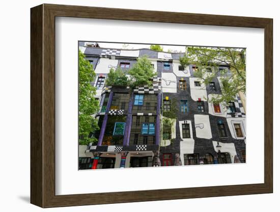 The KunstHaus Wien, a museum in Vienna, Austria-Carlo Morucchio-Framed Photographic Print