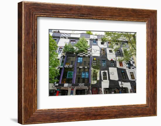 The KunstHaus Wien, a museum in Vienna, Austria-Carlo Morucchio-Framed Photographic Print