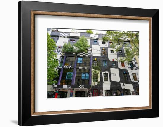 The KunstHaus Wien, a museum in Vienna, Austria-Carlo Morucchio-Framed Photographic Print