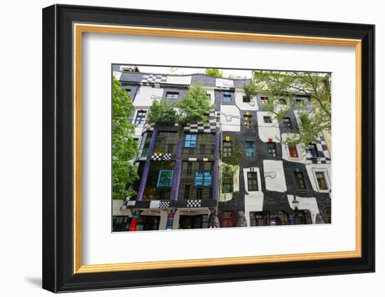 The KunstHaus Wien, a museum in Vienna, Austria-Carlo Morucchio-Framed Photographic Print