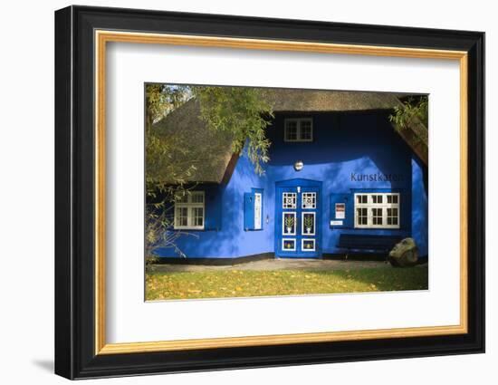 The Kunstkaten in Ahrenshoop, Fischland-Uwe Steffens-Framed Photographic Print