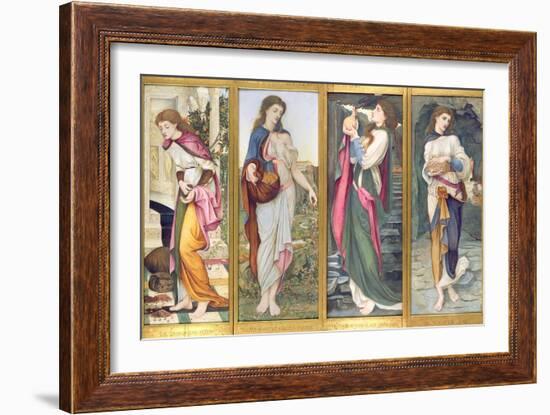 The Labours of Psyche, 1873-John Roddam Spencer Stanhope-Framed Giclee Print