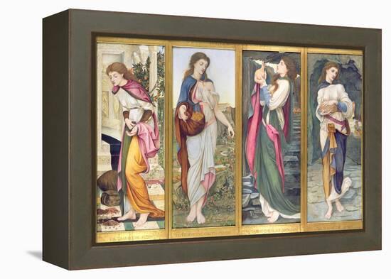 The Labours of Psyche, 1873-John Roddam Spencer Stanhope-Framed Premier Image Canvas