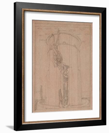 The Labyrinth in Which the Twiformed Bull Was Stalled-Charles Ricketts-Framed Giclee Print