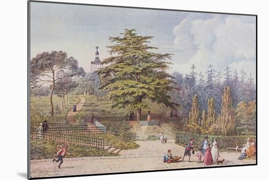 The Labyrinth of the Museum in Paris in 1794-Jean-Baptiste Hilair-Mounted Giclee Print