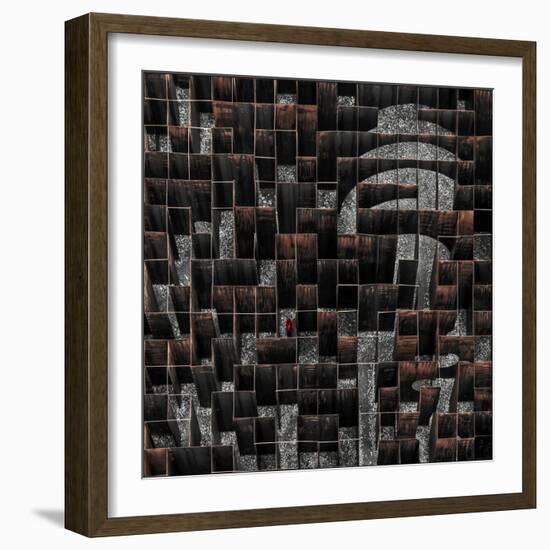 the labyrinth-Gilbert Claes-Framed Photographic Print