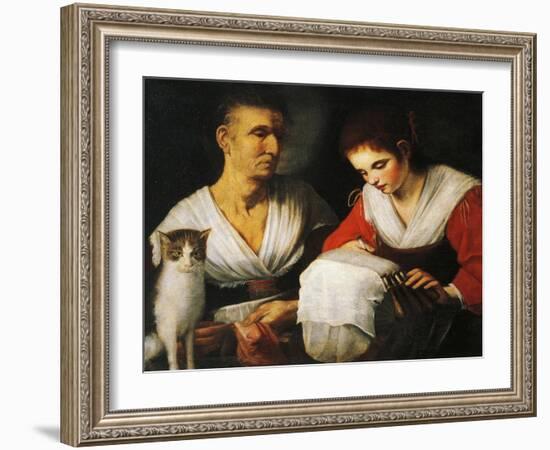 The Lacemaker-Onofrio Gabrielli-Framed Giclee Print