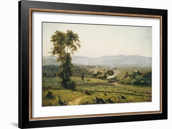 The Lackawanna Valley-George Inness-Framed Art Print