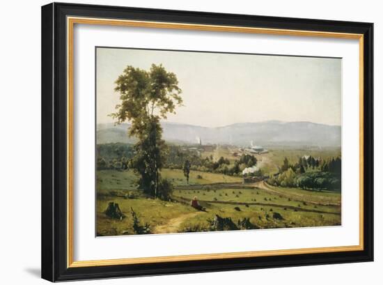 The Lackawanna Valley-George Inness-Framed Art Print