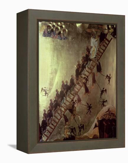 'The Ladder of John Klimakos' Icon, 12th Century-null-Framed Premier Image Canvas