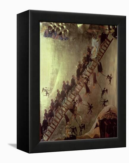 'The Ladder of John Klimakos' Icon, 12th Century-null-Framed Premier Image Canvas