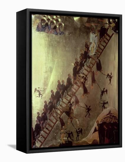 'The Ladder of John Klimakos' Icon, 12th Century-null-Framed Premier Image Canvas