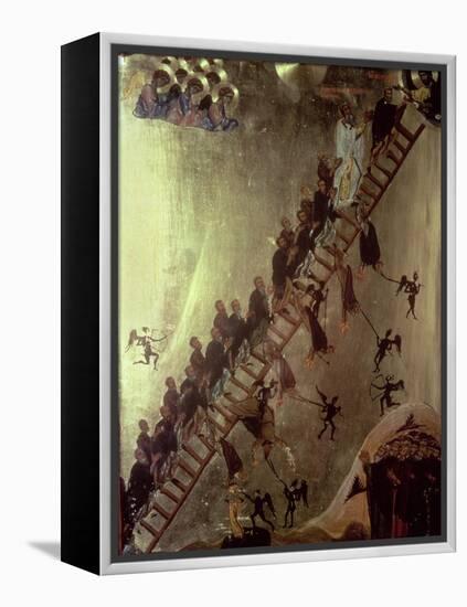 'The Ladder of John Klimakos' Icon, 12th Century-null-Framed Premier Image Canvas