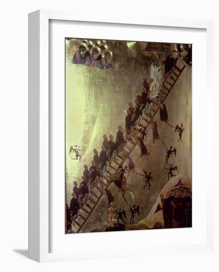 'The Ladder of John Klimakos' Icon, 12th Century-null-Framed Giclee Print