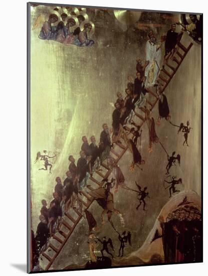 'The Ladder of John Klimakos' Icon, 12th Century-null-Mounted Giclee Print