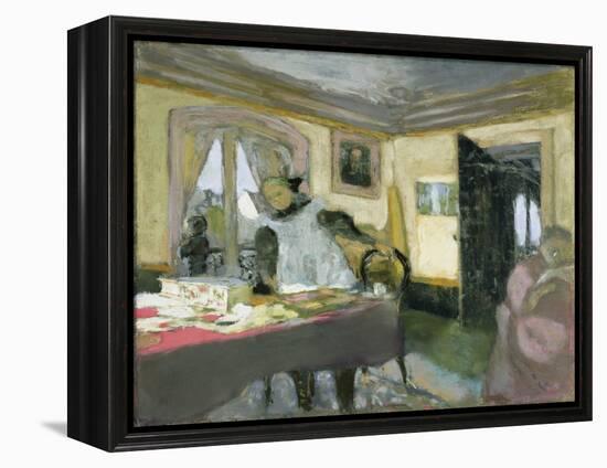 The Laden Table-Edouard Vuillard-Framed Premier Image Canvas