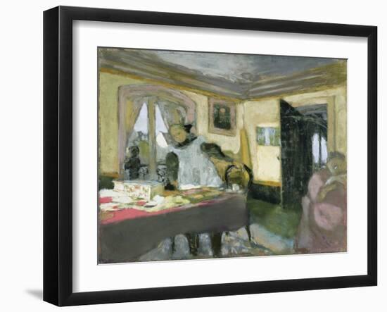 The Laden Table-Edouard Vuillard-Framed Giclee Print