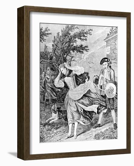 The Ladies Disaster, 1771-Caldwell-Framed Giclee Print