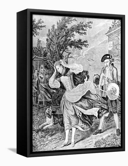 The Ladies Disaster, 1771-Caldwell-Framed Premier Image Canvas