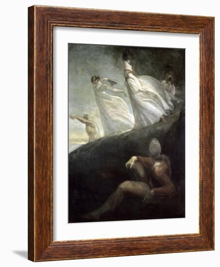 The Ladies of Hastings-Henry Fuseli-Framed Giclee Print